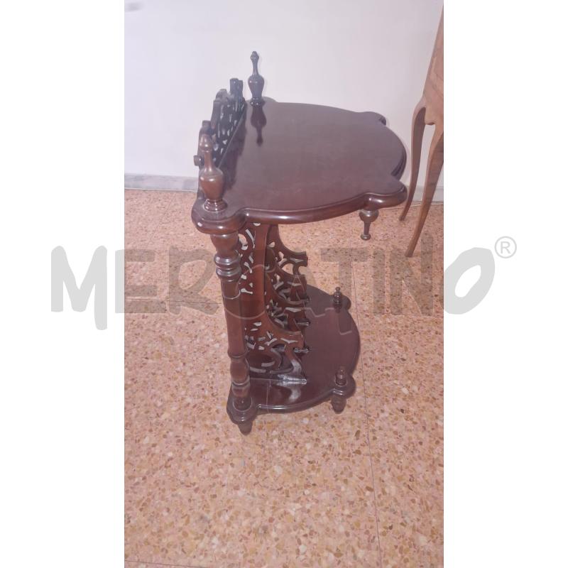 PORTA DISCHI LEG MOGANO  | Mercatino dell'Usato Roma talenti 3