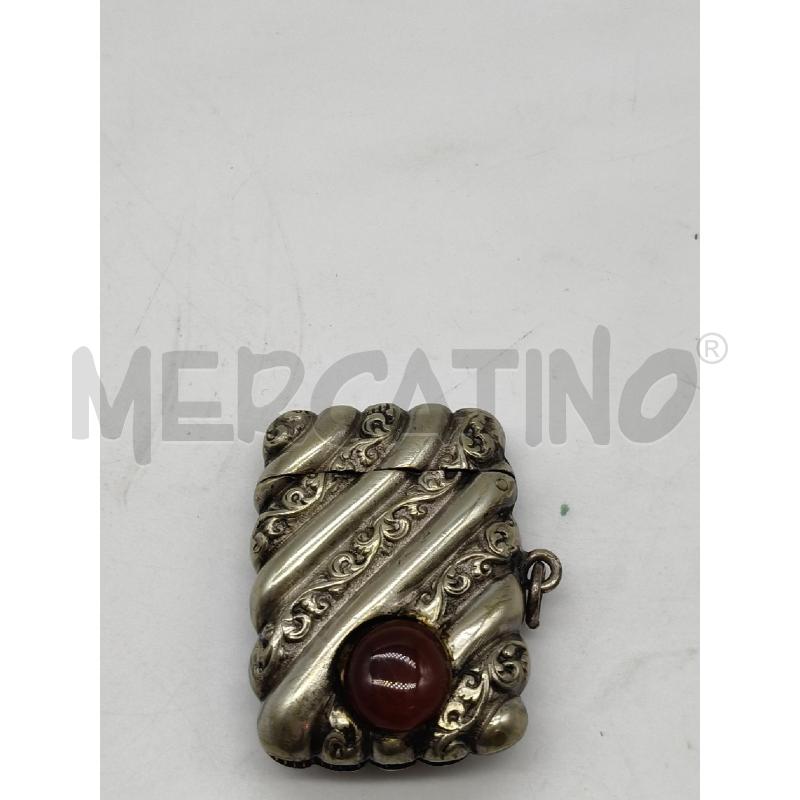 PORTA FIAMMIFERI EDOARDIANO CABOCHON | Mercatino dell'Usato Roma talenti 1