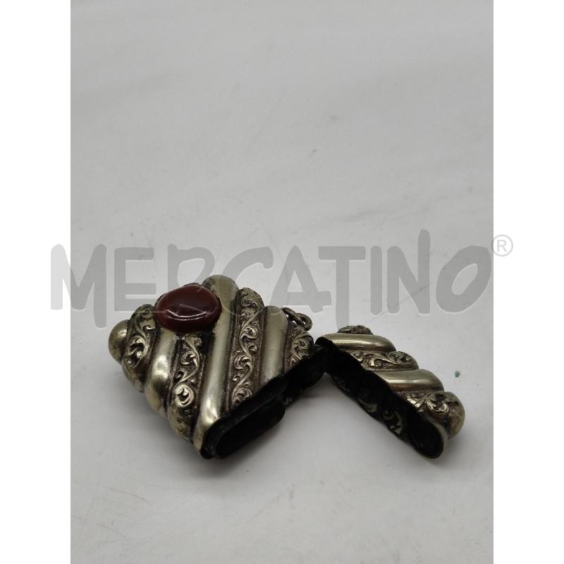 PORTA FIAMMIFERI EDOARDIANO CABOCHON | Mercatino dell'Usato Roma talenti 2