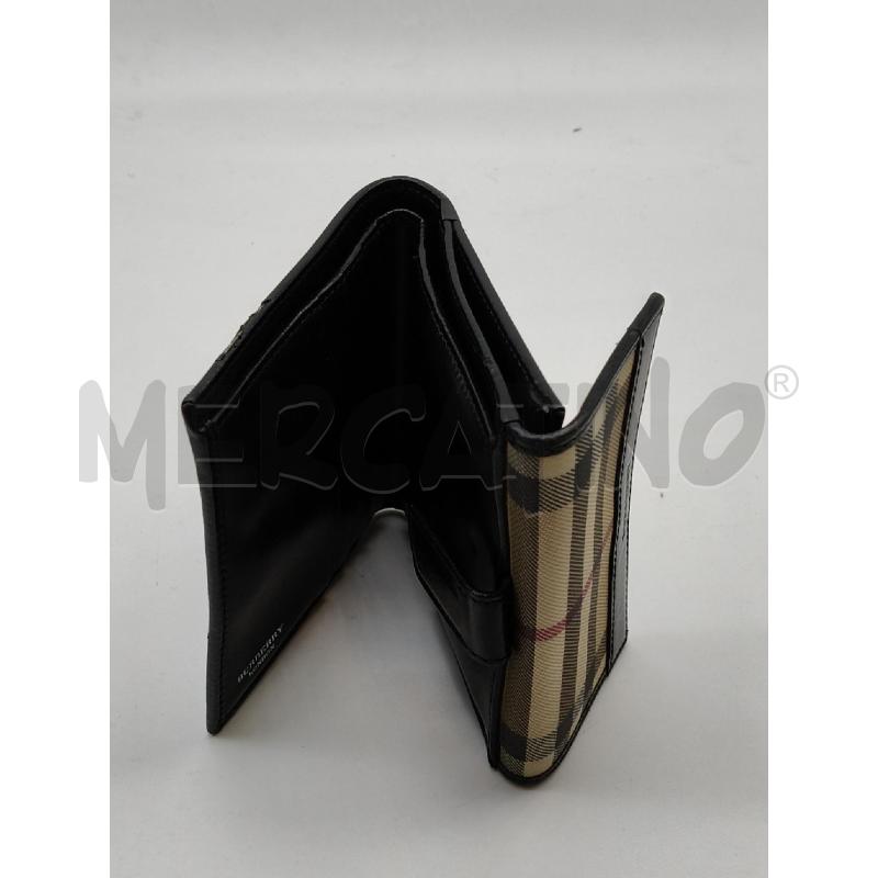 PORTA FOGLIO BURBERRY QUADRI PROFILI NE  | Mercatino dell'Usato Roma talenti 3