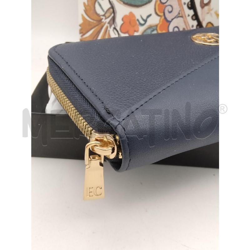 PORTA FOGLIO COVERI SIMILP BLU RETT ZIP DOR | Mercatino dell'Usato Roma talenti 2
