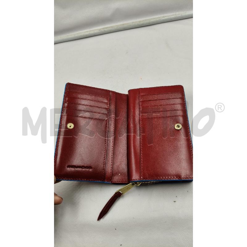 PORTA FOGLIO D PIQUADRO ROSSO PROF CEL ZIP DOR | Mercatino dell'Usato Roma talenti 4