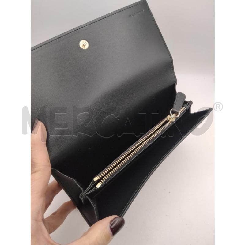 PORTA FOGLIO D SMYTHSON PELLE NER MARTLOGO DOR  | Mercatino dell'Usato Roma talenti 4