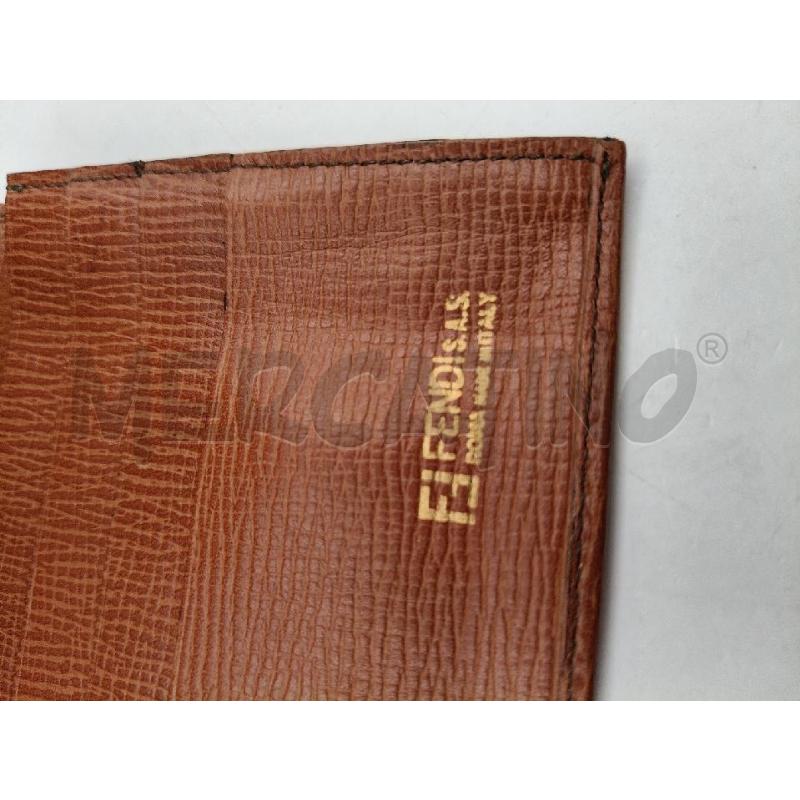 PORTA FOGLIO FENDI VINTAGE RETT BISC VENAT CON PORTAMONETE | Mercatino dell'Usato Roma talenti 4