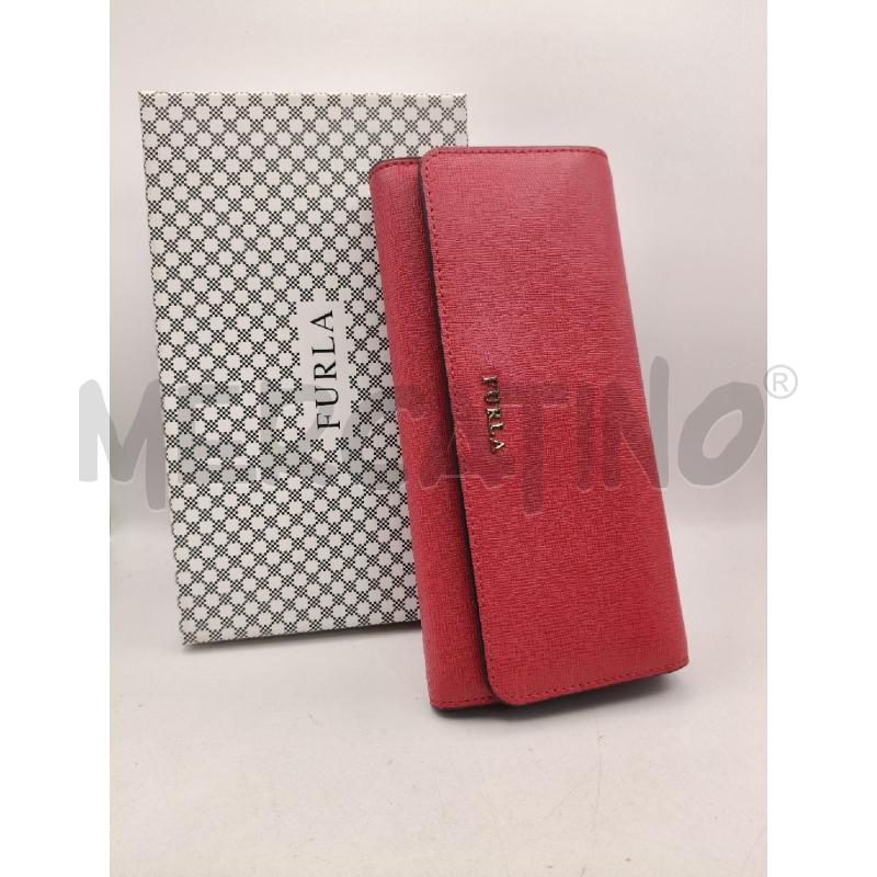 PORTA FOGLIO FURLA MAGENTA SAFFIANO RETT | Mercatino dell'Usato Roma talenti 1
