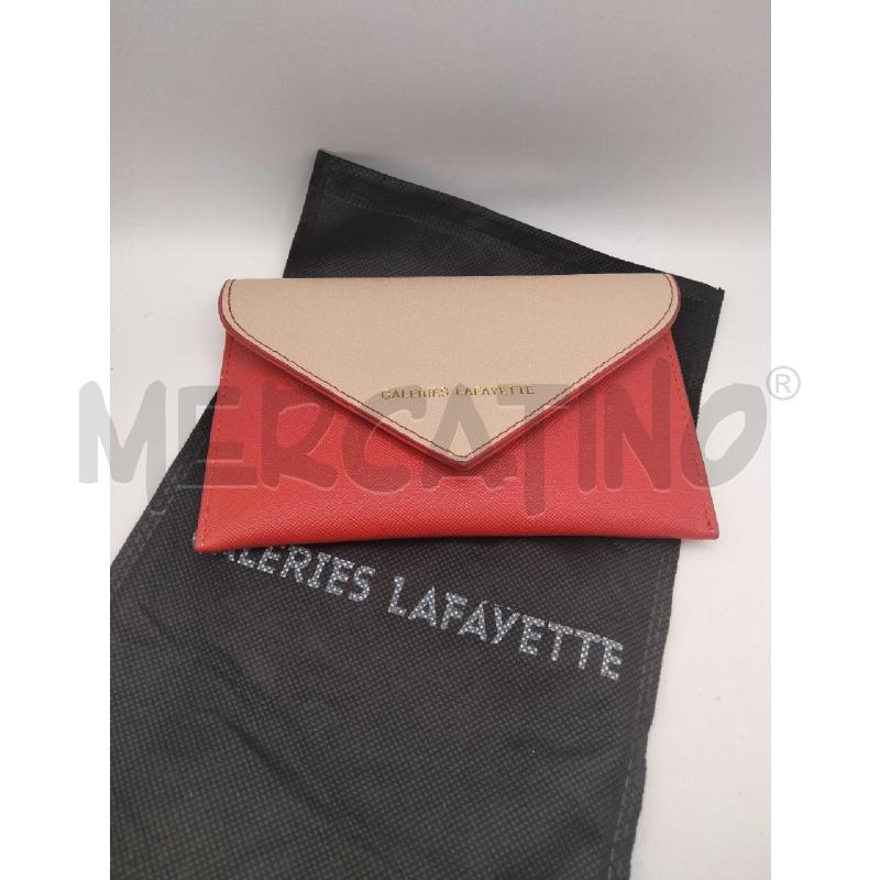 PORTA FOGLIO GALLERIA LAFAYETTE BUSTINA RSS/RS ANTI | Mercatino dell'Usato Roma talenti 1