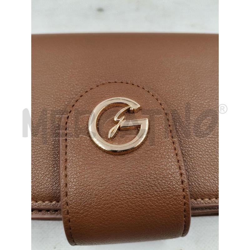 PORTA FOGLIO GATTINONI MARRONE LOGO DOR CHIUSURA  | Mercatino dell'Usato Roma talenti 2