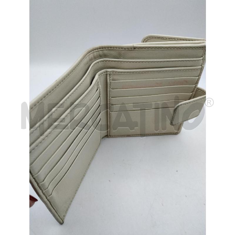PORTA FOGLIO GUCCI PELLE CREMA MAXI LOGO DORATO | Mercatino dell'Usato Roma talenti 2