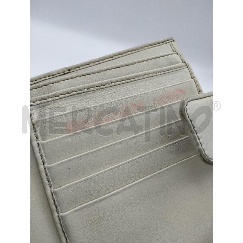 PORTA FOGLIO GUCCI PELLE CREMA MAXI LOGO DORATO | Mercatino dell'Usato Roma talenti 4
