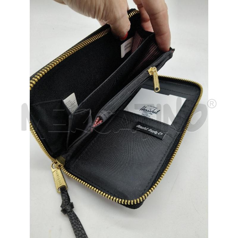 PORTA FOGLIO HERSCHEL NE NAYLON ETICHETTA BIA  | Mercatino dell'Usato Roma talenti 3