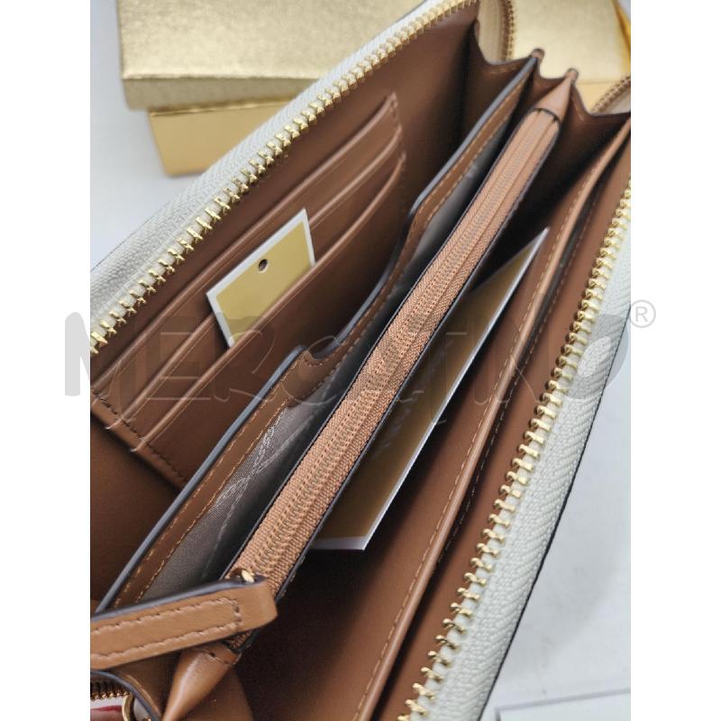 PORTA FOGLIO MICHAEL KORS JET SET VANILLA MONOGRAM | Mercatino dell'Usato Roma talenti 3
