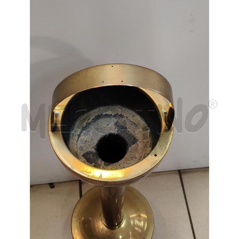 POSACENERE COLONNA OTTONE MIDDLE CENT | Mercatino dell'Usato Roma talenti 2