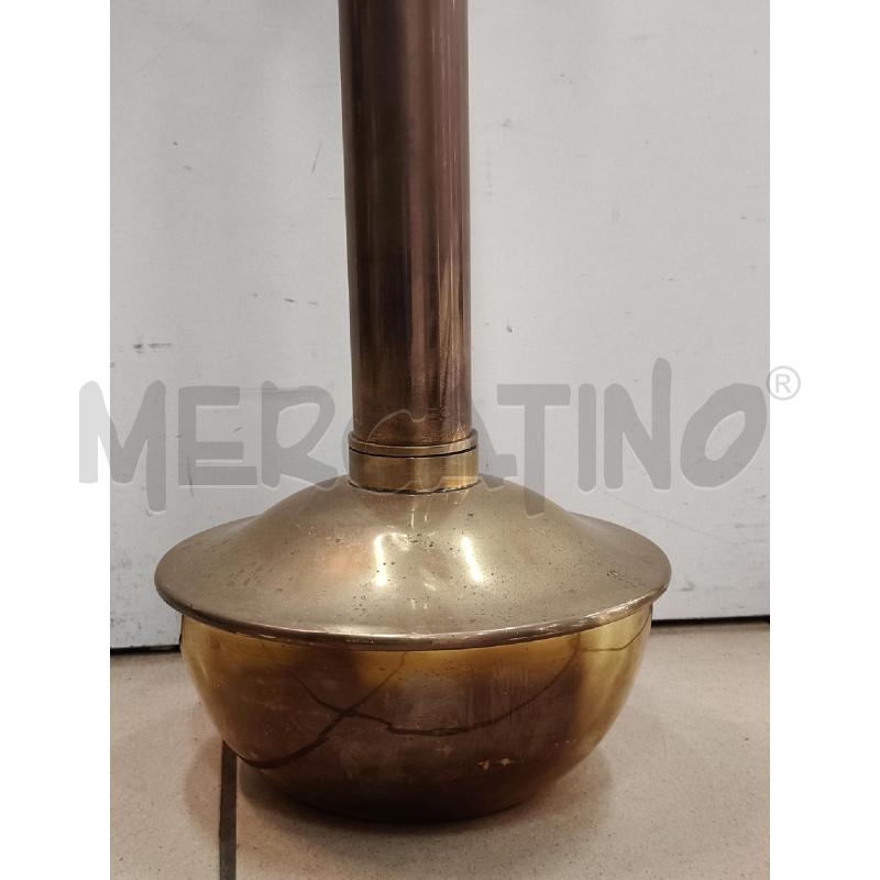 POSACENERE COLONNA OTTONE MIDDLE CENT | Mercatino dell'Usato Roma talenti 3