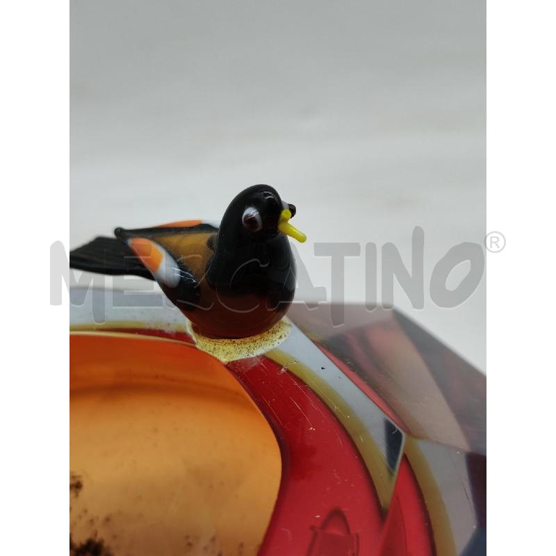 POSACENERE MURANO UCCELLINO  | Mercatino dell'Usato Roma talenti 2