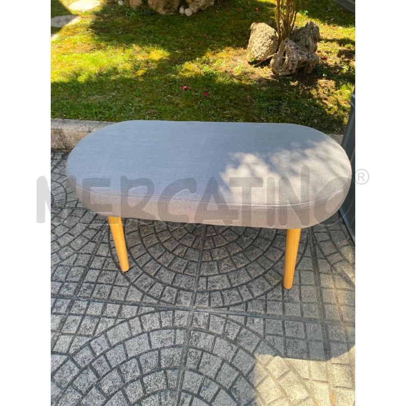 POUF TESS GRIGIO | Mercatino dell'Usato Roma talenti 1