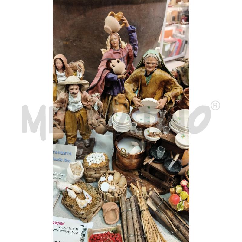 PRESEPE CARTAPESTA LECCESE  | Mercatino dell'Usato Roma talenti 2