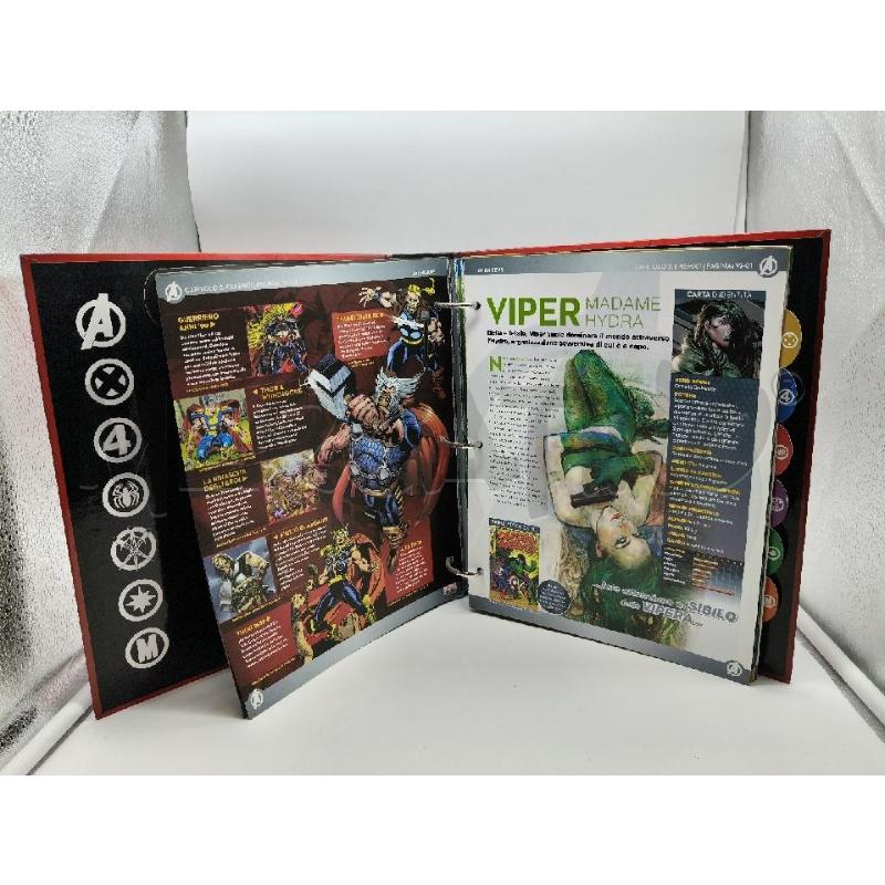 QUADERNO ANELLI MARVEL FACT FILES | Mercatino dell'Usato Roma talenti 2