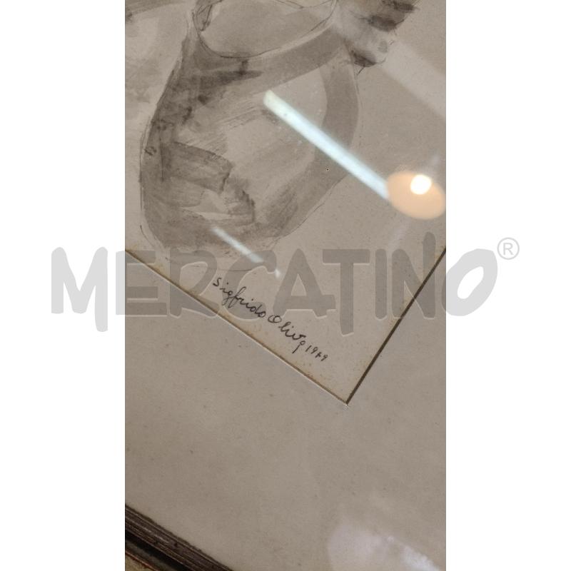 QUADRETTO ACQUERELLO RIP SIGFRIDO  | Mercatino dell'Usato Roma talenti 3