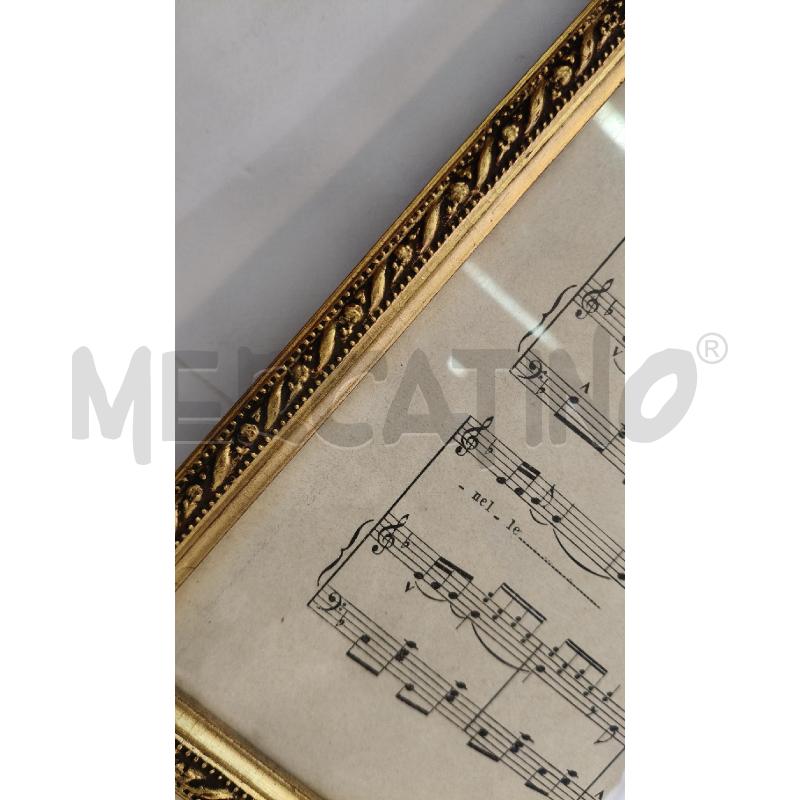 QUADRETTO CARTA MUSICA EP  | Mercatino dell'Usato Roma talenti 3