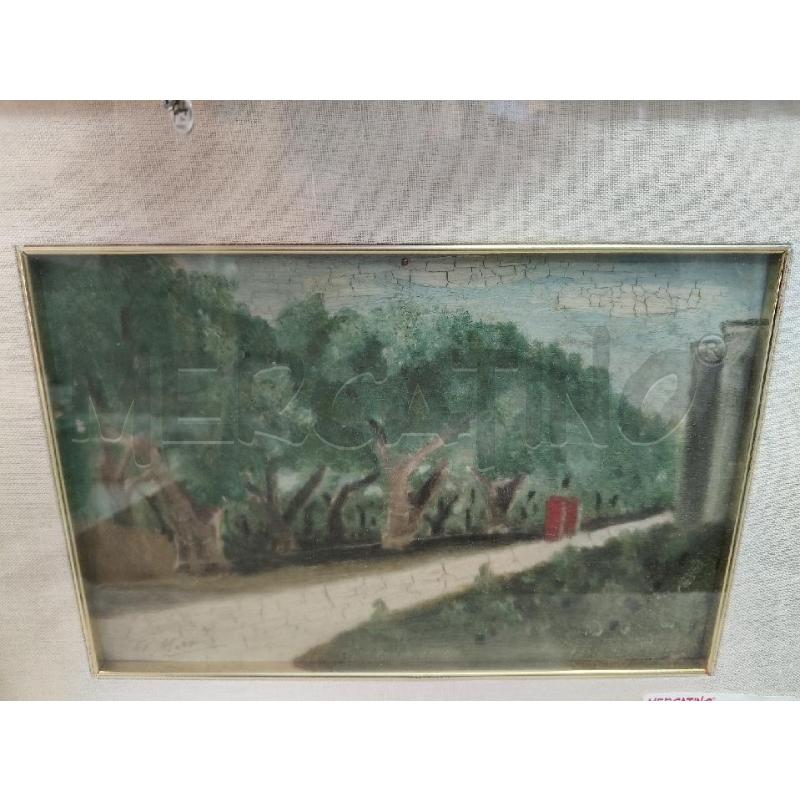 QUADRETTO C DOR PAESAGGIO | Mercatino dell'Usato Roma talenti 4