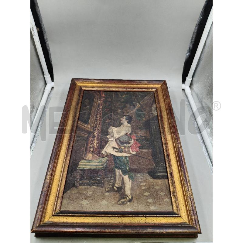 QUADRETTO DIP C LEGNO | Mercatino dell'Usato Roma talenti 1
