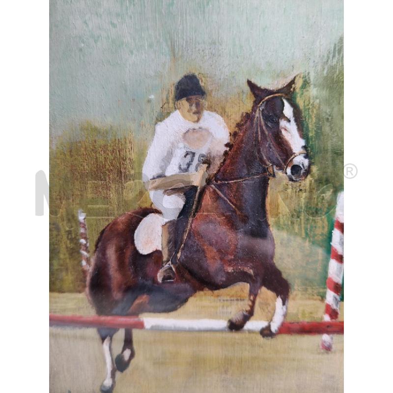 QUADRETTO EQUITAZIONE  | Mercatino dell'Usato Roma talenti 2