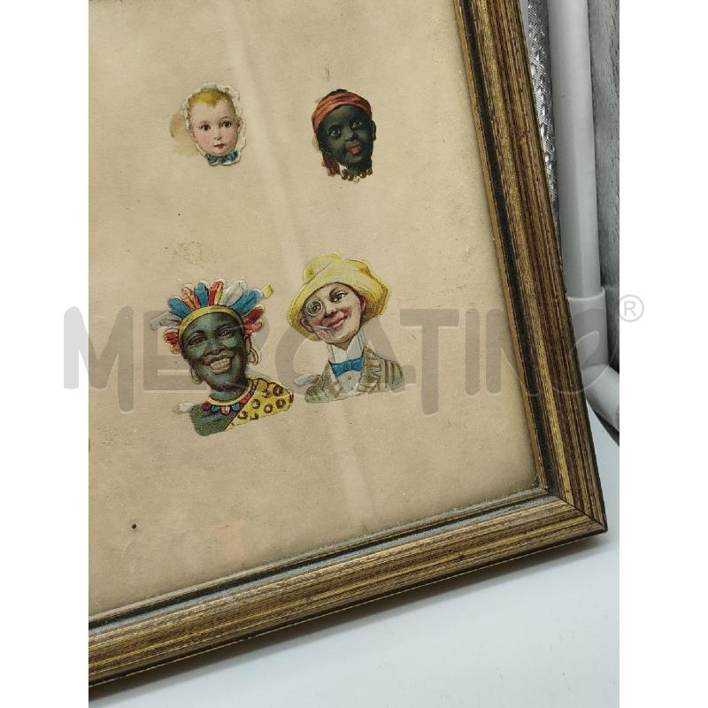 QUADRETTO FIGURINE EP  | Mercatino dell'Usato Roma talenti 4