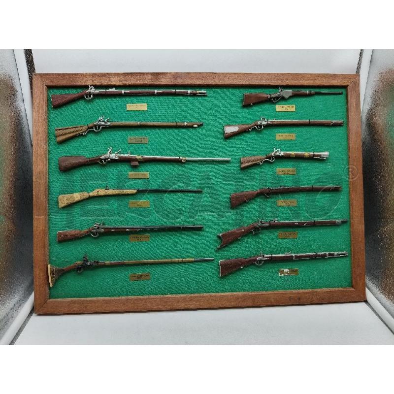 QUADRETTO MINIATURA FUCILE | Mercatino dell'Usato Roma talenti 1