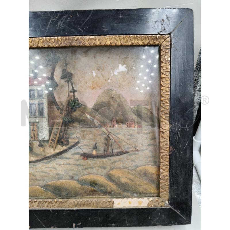 QUADRETTO MINIATURA VITTORIANA  | Mercatino dell'Usato Roma talenti 3