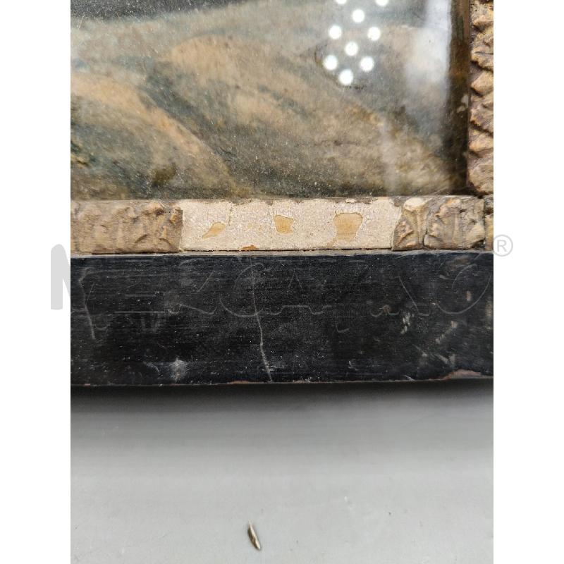 QUADRETTO MINIATURA VITTORIANA  | Mercatino dell'Usato Roma talenti 4