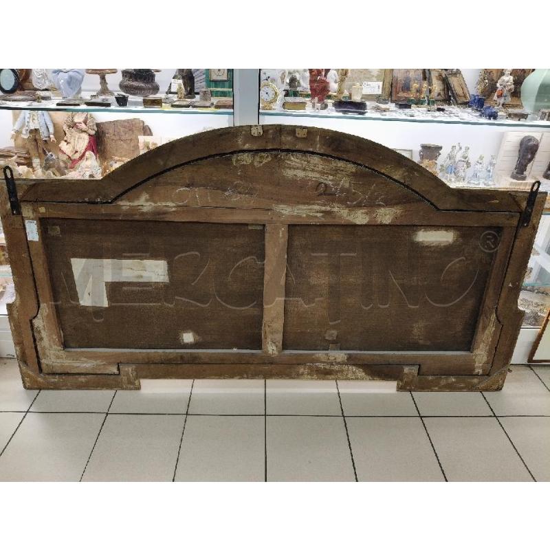 QUADRO/PANNELLO SOVRAPPORTA DIP EPOCA | Mercatino dell'Usato Roma talenti 5