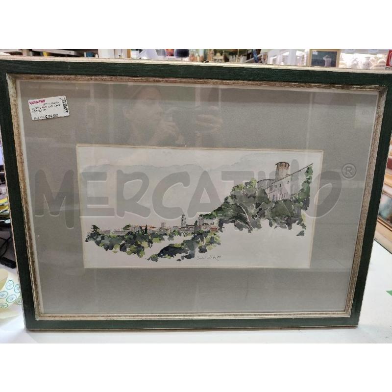 QUADRO ACQUERELLORIP BORTELLA86 | Mercatino dell'Usato Roma talenti 1