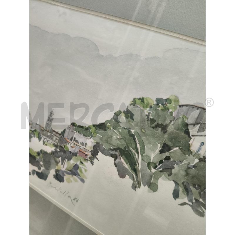 QUADRO ACQUERELLORIP BORTELLA86 | Mercatino dell'Usato Roma talenti 4