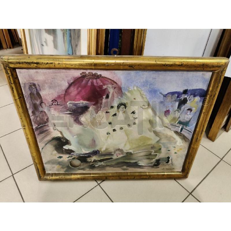 QUADRO ACQUERELLO RIP ASSENZA  | Mercatino dell'Usato Roma talenti 1
