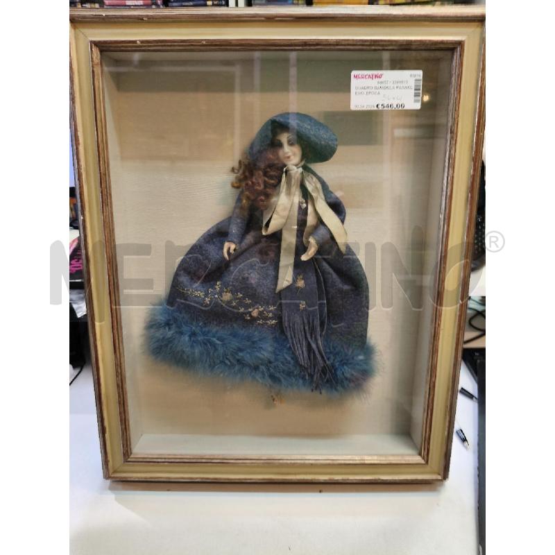 QUADRO BAMBOLA PANNOLENCI EPOCA  | Mercatino dell'Usato Roma talenti 1