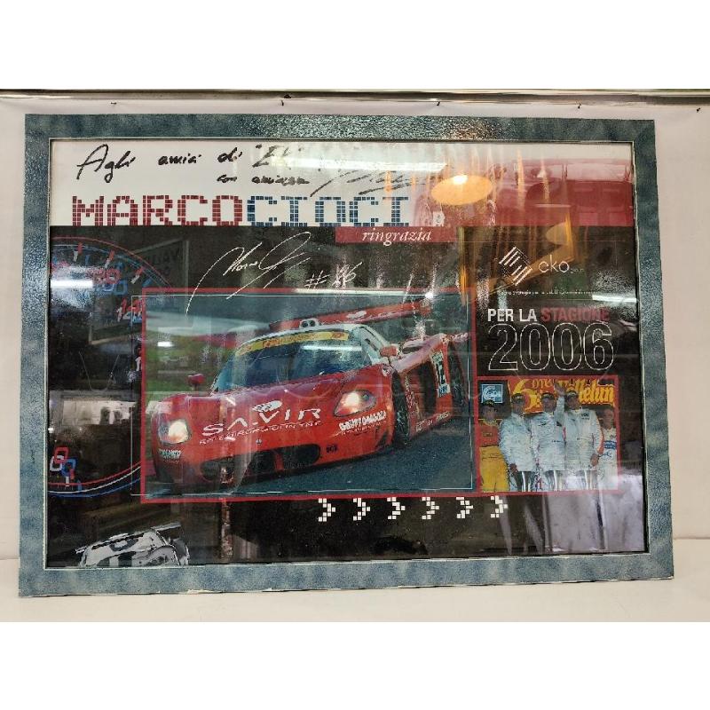 QUADRO FERRARI 2006 EKO AUTOGRAFATO  | Mercatino dell'Usato Roma talenti 1