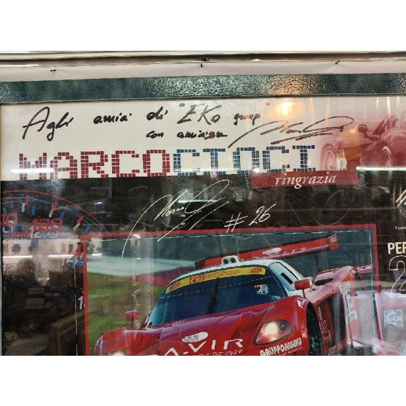 QUADRO FERRARI 2006 EKO AUTOGRAFATO  | Mercatino dell'Usato Roma talenti 2