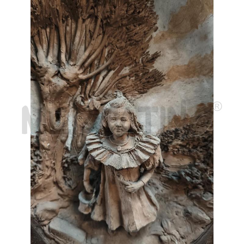 QUADRO FORMELLA TERRACOTTA NAPOLI LIBERTY RIP SIMONE | Mercatino dell'Usato Roma talenti 2