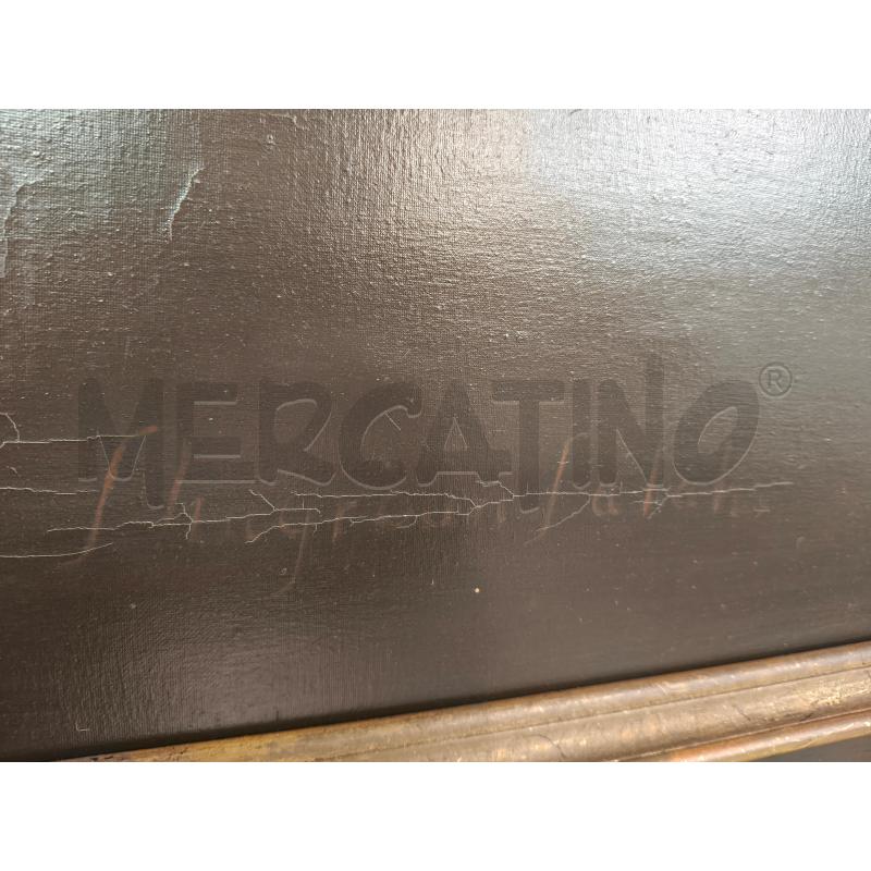 QUADRO GRANDE OLIO CASCATA C/NERA | Mercatino dell'Usato Roma talenti 3