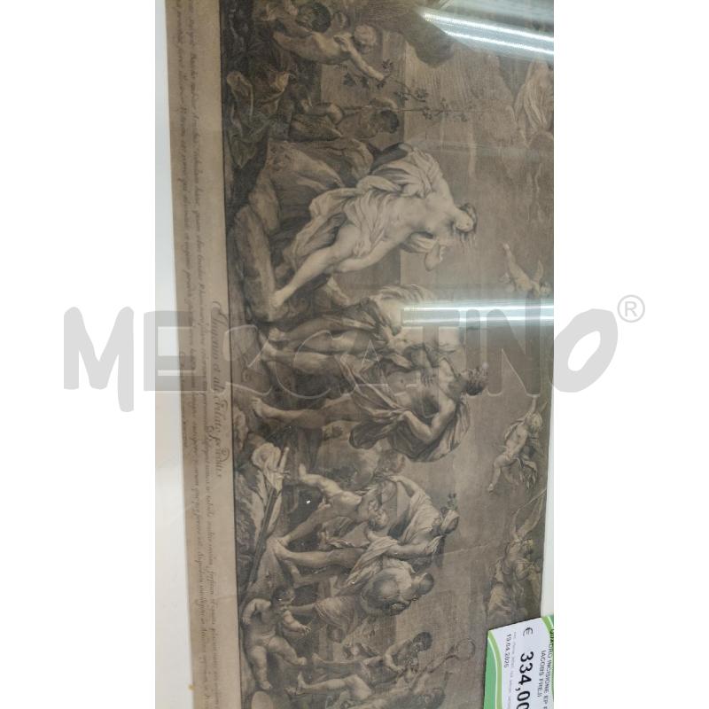 QUADRO INCISIONE EP RIP IACOBS FREJI | Mercatino dell'Usato Roma talenti 2