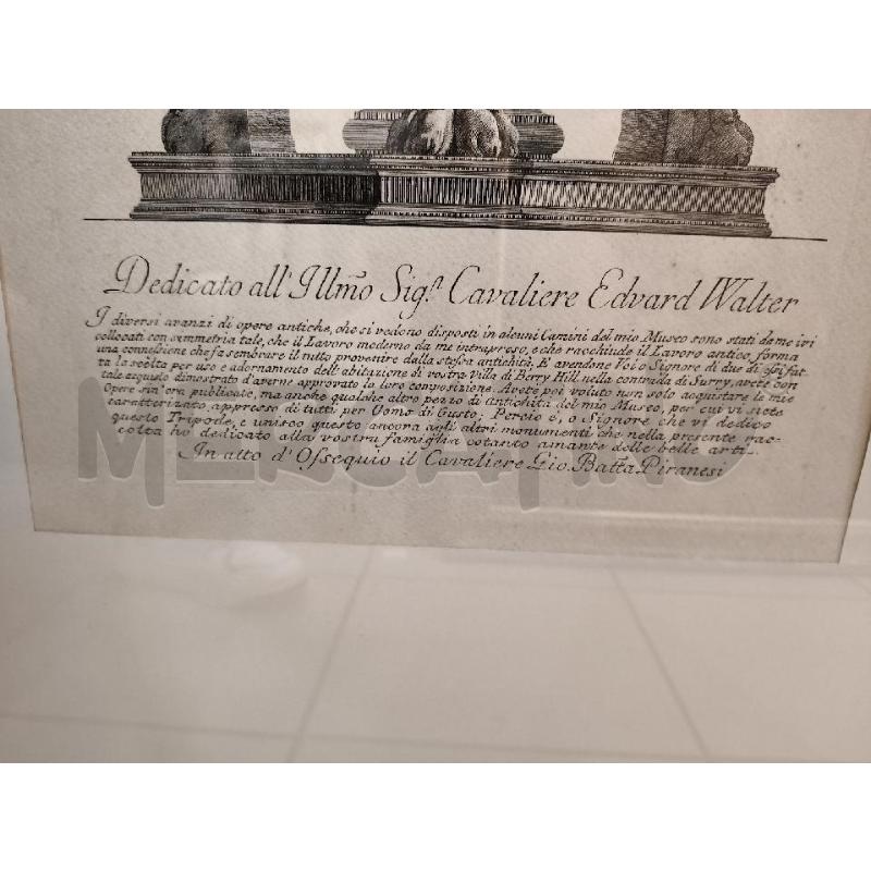 QUADRO INCISIONE RIP PIRANESI  | Mercatino dell'Usato Roma talenti 4