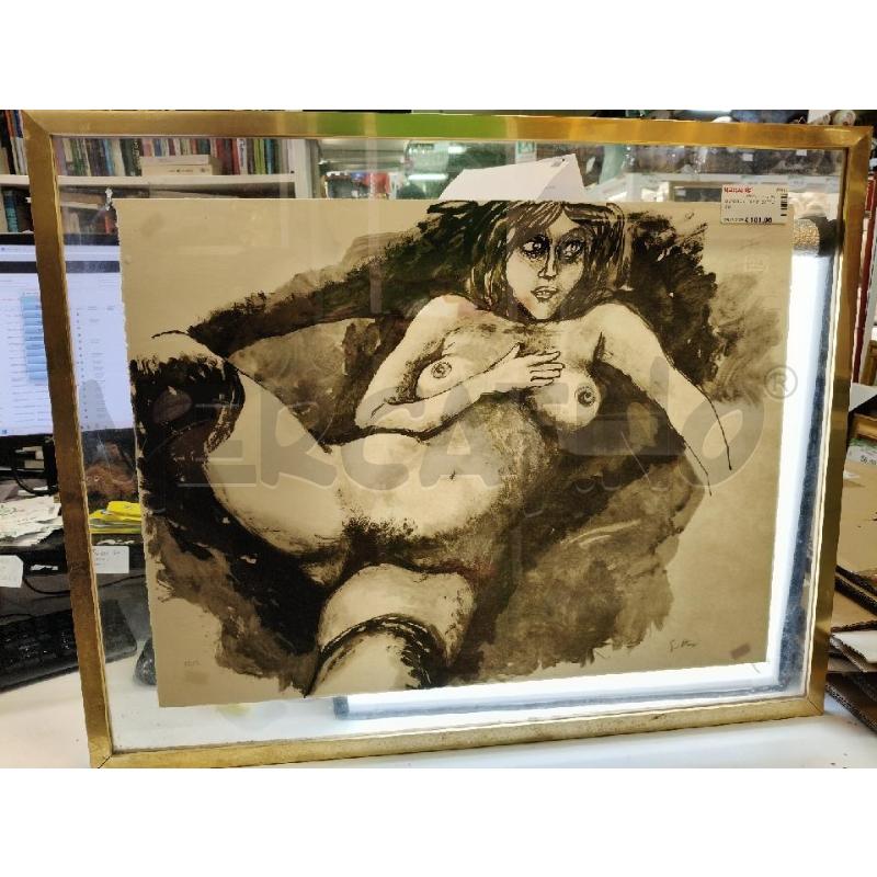 QUADRO LITO RIP GUTTUSO  | Mercatino dell'Usato Roma talenti 1