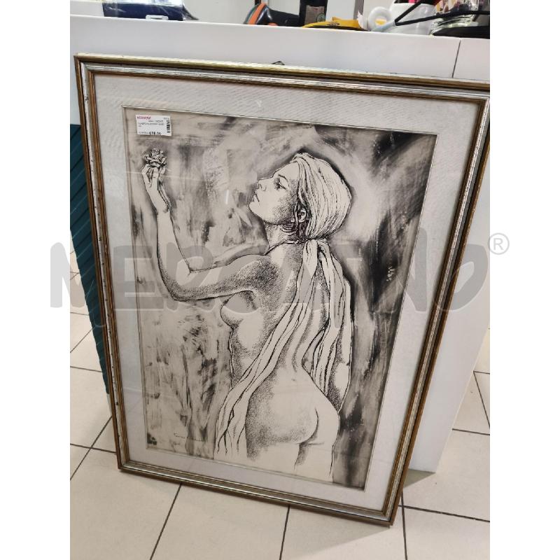 QUADRO NUDO RIP CANEVARI | Mercatino dell'Usato Roma talenti 1
