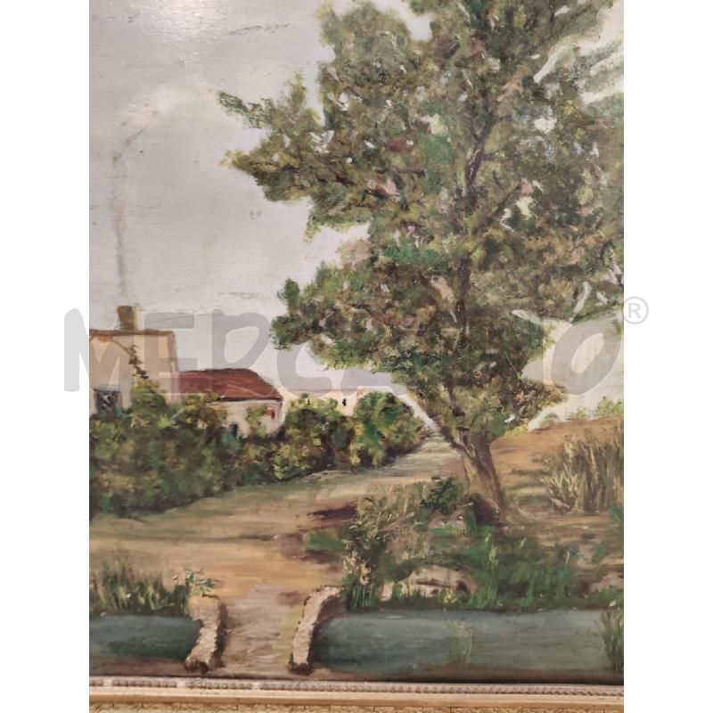 QUADRO OLIO ALBERI C DOR  | Mercatino dell'Usato Roma talenti 4