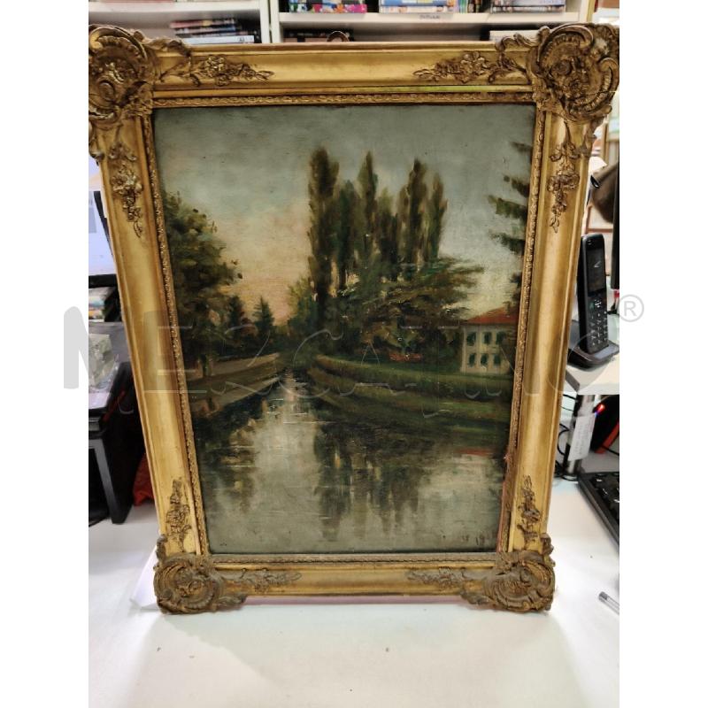 QUADRO OLIO C DOR 1916  | Mercatino dell'Usato Roma talenti 1