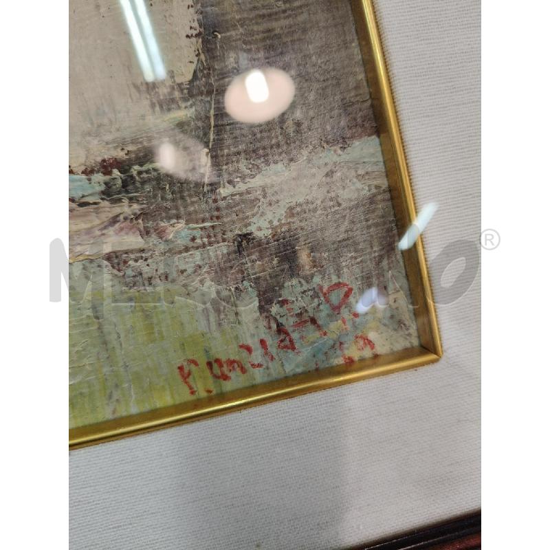 QUADRO OLIO ISOLA TIBERINA  | Mercatino dell'Usato Roma talenti 2