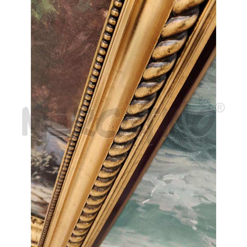 QUADRO OLIO MARE RIP DZICURSKY 1949  | Mercatino dell'Usato Roma talenti 4