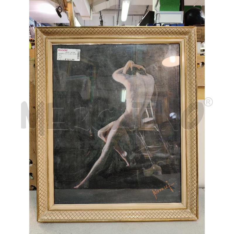 QUADRO OLIO NUDO FEMMINILE | Mercatino dell'Usato Roma talenti 1
