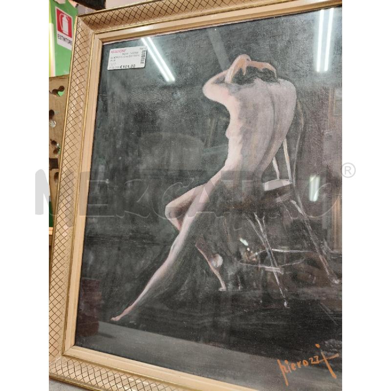 QUADRO OLIO NUDO FEMMINILE | Mercatino dell'Usato Roma talenti 3