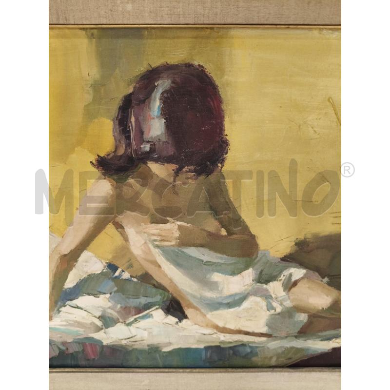 QUADRO OLIO NUDO FEMMINILE RIP LONGI  | Mercatino dell'Usato Roma talenti 3